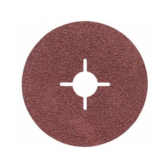 BOSCH Fiber sanding disc R444 for small angle grinders 2608607250 - Fiber sanding disc