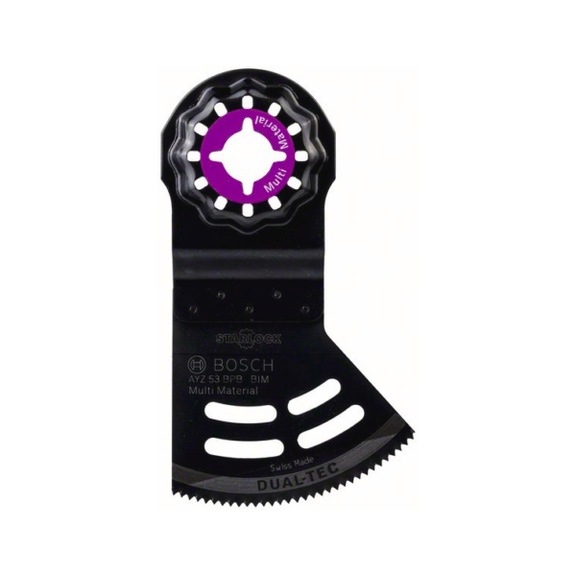 BOSCH BIM plunge-cut saw blade Dual-Tec AYZ 53 BPB 40x53 mm 1-pack 2608664202 - Saw blade (other)