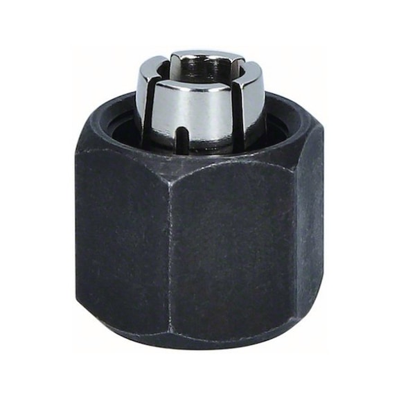 BOSCH collet chuck 1/4-inch with union nut suitable for GGS 2608570142 - Collet chuck