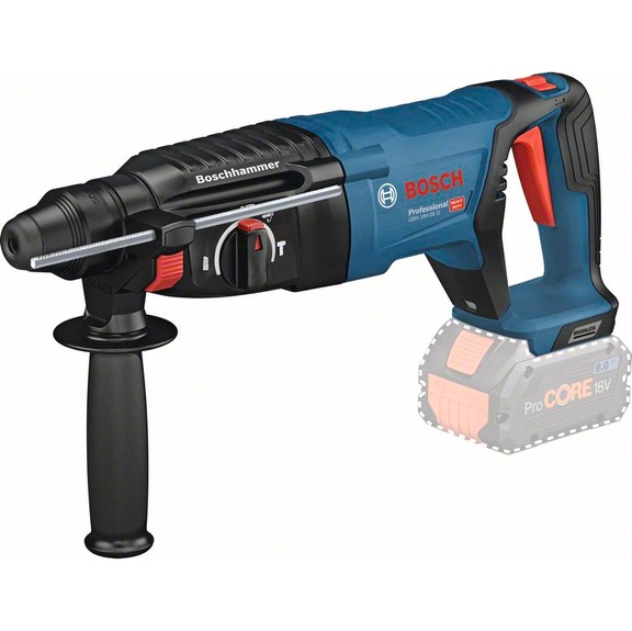 BOSCH Cordless rotary hammer with SDS plus GBH 18V-26 D Solo Version 0611916001 - Hammer drill (cordless)
