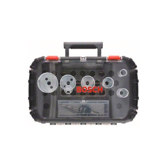 BOSCH 9-piece electrician's set 3 Progressor for Wood&Metal hole saws 2608594188 - Hand tools (parts)