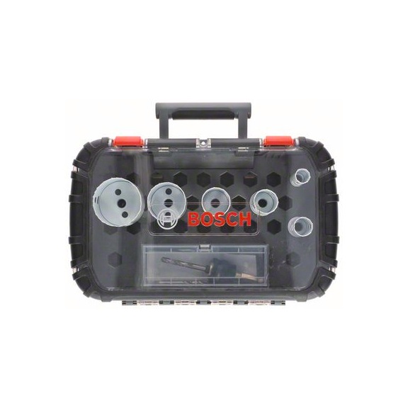 BOSCH 9-piece hole saw set 9-piece plumbing set 20-64mm 2608594189 - Hand tools (parts)