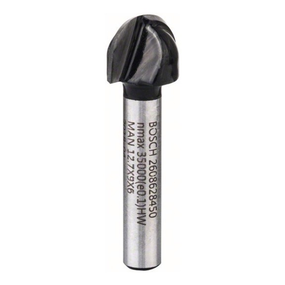 BOSCH Rebate cutter 6 mm R1 6.3 mm D 12.7 mm L 9.2 mm G 40 mm 2608628450 - Grooving cutters