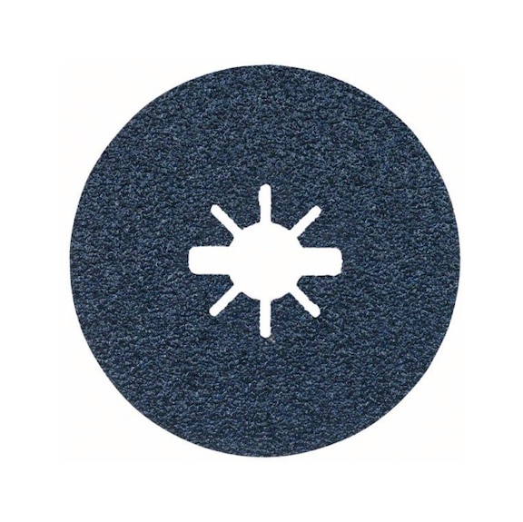 BOSCH X-LOCK Fiberschleifscheibe R574 for Metal125&nbsp;mm K 36 1&nbsp;Stk 2608619160 - Schleifmittel aus gebundenem Schleifmittel mit Bohrung oder Gewinde