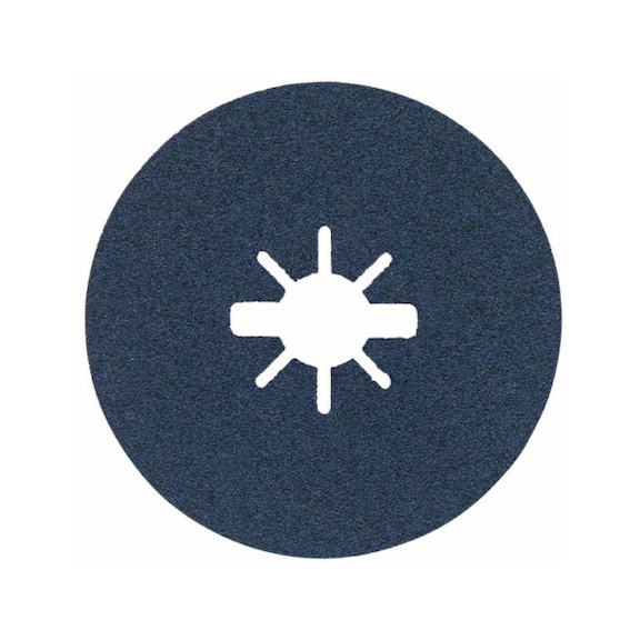 BOSCH X-LOCK Fiberschleifscheibe R574 for Metal115&nbsp;mm K 80 1&nbsp;Stk 2608619156 - Schleifmittel aus gebundenem Schleifmittel mit Bohrung oder Gewinde