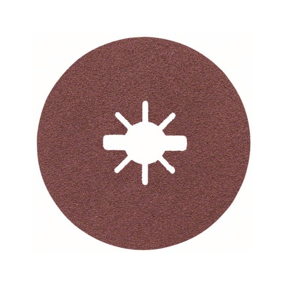 BOSCH Fiberschleifscheibe X-LOCK 125&nbsp;mm K 80 R444 1&nbsp;Stück 2608619174 - Schleifmittel aus gebundenem Schleifmittel mit Bohrung oder Gewinde