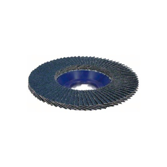 BOSCH Flap disc X571 straight 125 mm K 40 1 pc 2608619209 - Abrasive made of bonded abrasive with bore or thread