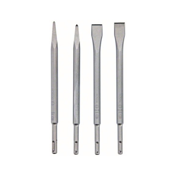 BOSCH 4-teiliges Meißelset mit SDS plus 2607017516 - Handwerkzeug (Sonstige)
