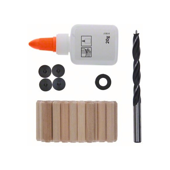 BOSCH 32-piece wooden dowel set 8 mm 2607000542 - Dowel, anchor (wood connection)