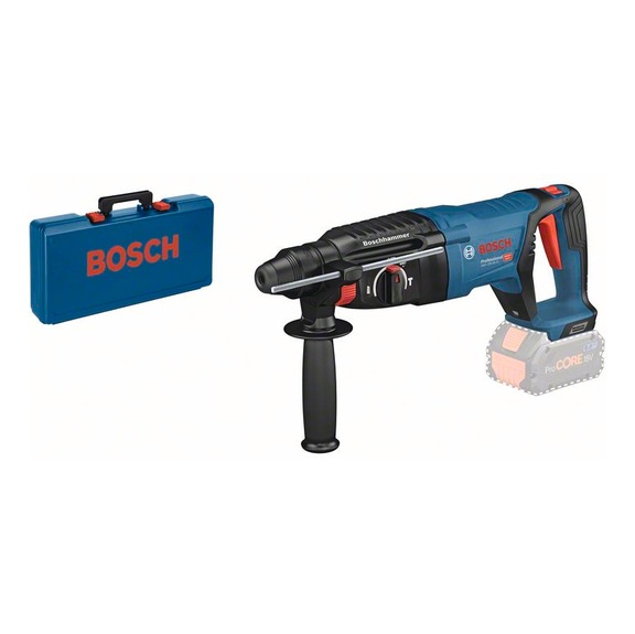 BOSCH Cordless rotary hammer GBH 18V-26 D Solo Version Craftsman case 0611916000 - Hammer drill (cordless)