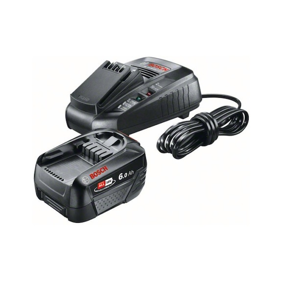 BOSCH Starter-Set 18V 6.0Ah  AL 1830 CV 1600A00ZR8 - Akku-Pack