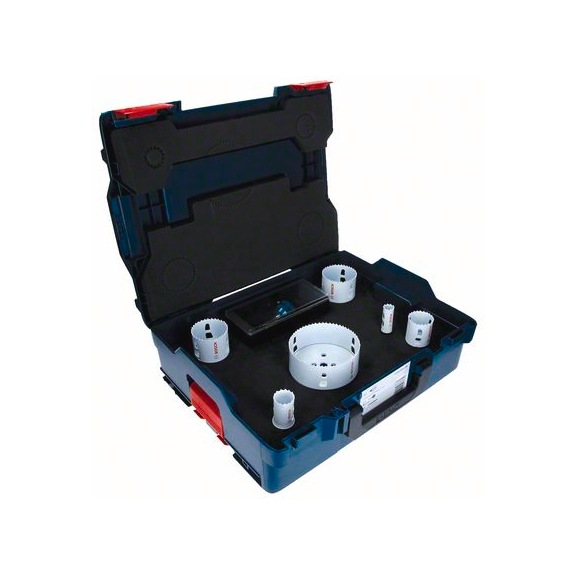 BOSCH Hole Saw Set for Wood&Metal 8-piece diameter 20 - 114 mm 2608594270 - Insert tool