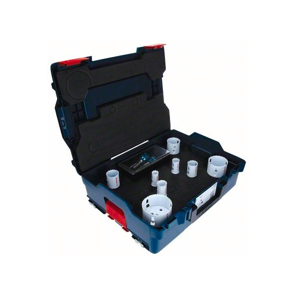 BOSCH 11-teiliges Elektriker-Set 1&nbsp;Lochs&auml;ge Progressor for Wood&Metal 2608594271 - Einsatzwerkzeug