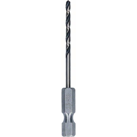 BOSCH HSS PointTeQ hexagon drill bit 2.5 mm 2608577518 - Solid drill bits (non-detachable cutting edges)