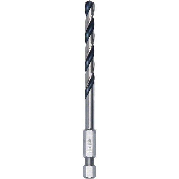 BOSCH HSS PointTeQ hexagon drill bit 5.5 mm 2608577527 - Solid drill bits (non-detachable cutting edges)