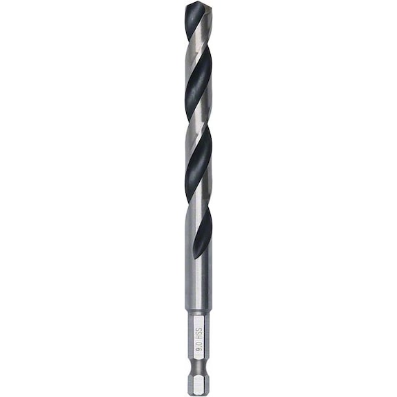BOSCH HSS PointTeQ hexagon drill bit 9.0 mm 2608577535 - Solid drill bits (non-detachable cutting edges)