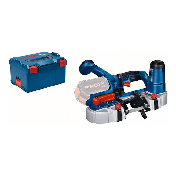 BOSCH Akku-Bandsäge GCB 18V-63 Solo Version L-BOXX 06012A0401 - Bandsäge (Akku)