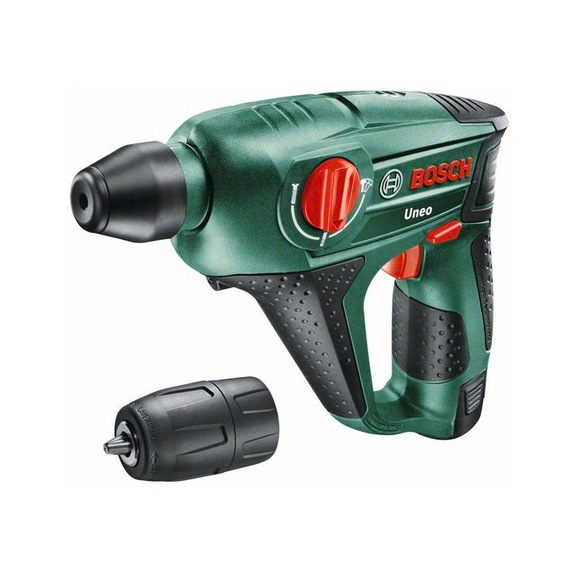 BOSCH Cordless hammer drill Uneo 1xPBA 12V 2.0 Ah battery charger AL 1115 CV 060398400D - Hammer drill (cordless)