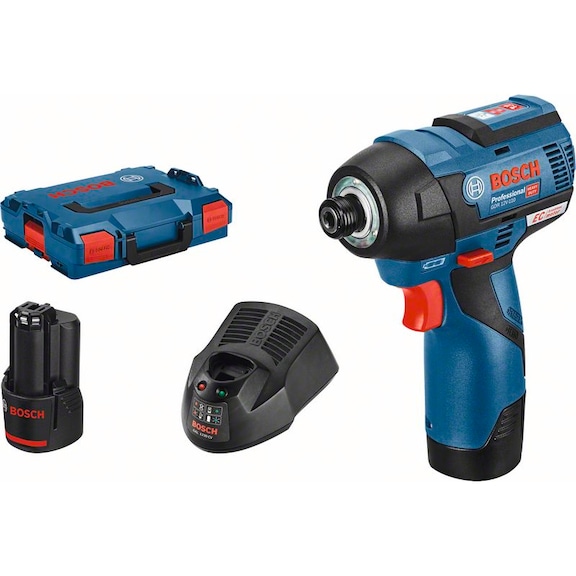 BOSCH Cordless impact wrench GDR 12V-110 with 2x3.0 Ah Li-Ion battery06019E0005 - Impact wrench (cordless)