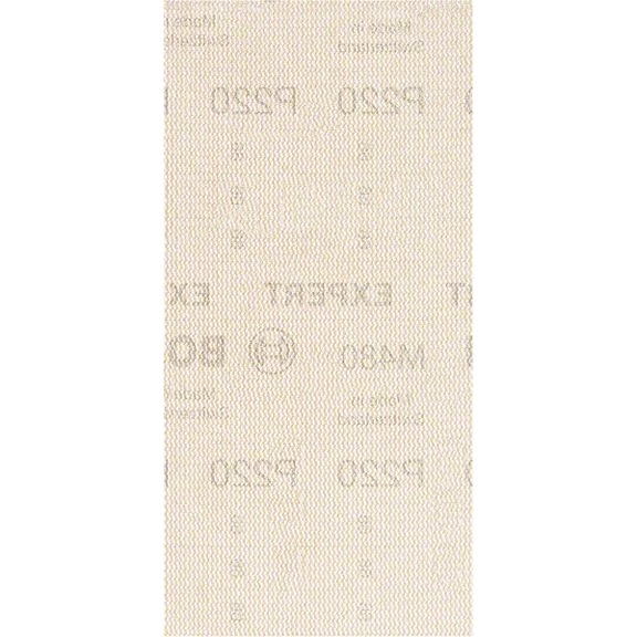 BOSCH EXPERT M480 sanding net 93x186 mm K 220 10-pack 2608900748 - Abrasive tool made of abrasive on backing
