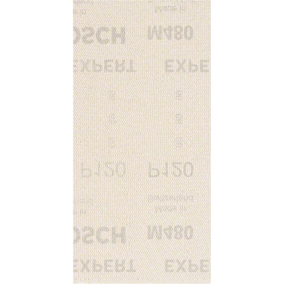 BOSCH EXPERT M480 Sanding net 93x186 mm K 120 50-piece 2608900754 - Abrasive tool made of abrasive on backing