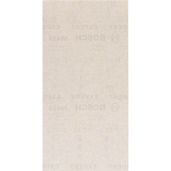 BOSCH M480 Sanding net for orbital sander 115x230mm K100 10-pack 2608900762 - Abrasive tool made of abrasive on backing