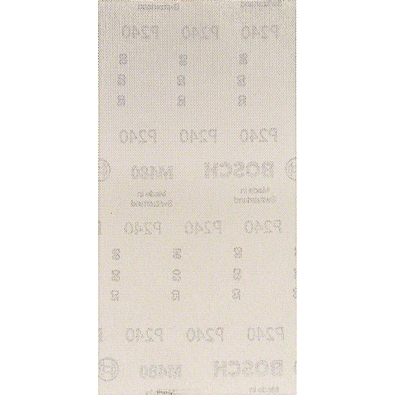 BOSCH EXPERT M480 Schleifnetz 115 x 107 mm K 240 50 Stück 2608901630 - Schleifwerkzeug aus Schleifmittel auf Unterlage