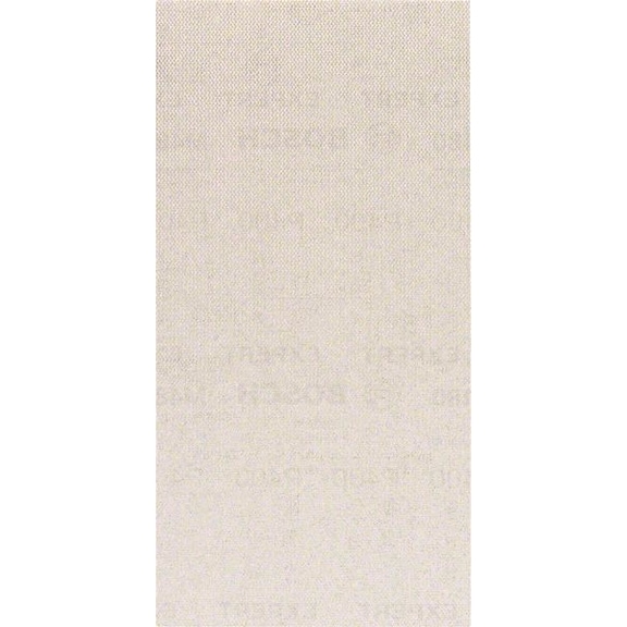 BOSCH M480 Sanding net for orbital sander 115x230mm K100 50-piece 2608900771 - Abrasive tool made of abrasive on backing