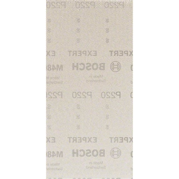 BOSCH M480 Schleifnetz für Schwingschleifer 115x230mm K220 50-teilig 2608900773 - Schleifwerkzeug aus Schleifmittel auf Unterlage