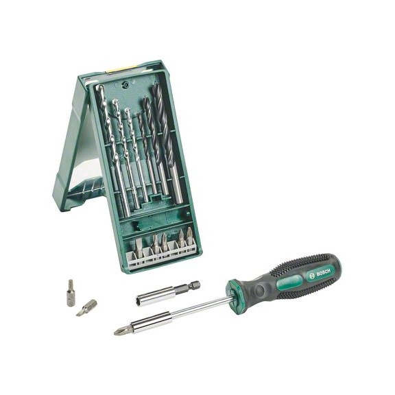 BOSCH 15-teilig Mini-X-Line Mixed Set  Handschrauber 2607017654 - Handwerkzeug (Teile)