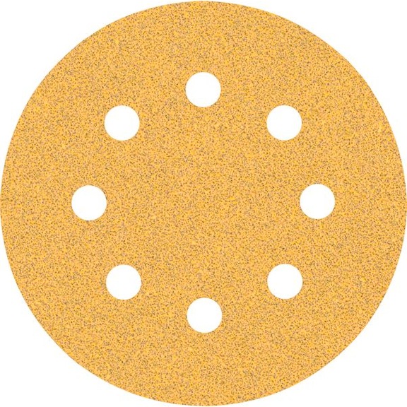 BOSCH C470 Sanding paper with 8 holes 115 mm K 60 5-piece 2608900795 - Abrasive tool made of abrasive on backing