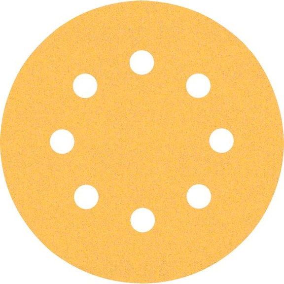 BOSCH EXPERT C470 Sandpaper with 8 holes 115 mm K 120 5-piece 2608900797 - Abrasive tool made of abrasive on backing