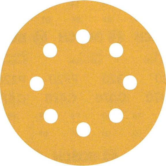 BOSCH EXPERT C470 Sandpaper with 8 holes 115 mm K 320 5-piece 2608900800 - Abrasive tool made of abrasive on backing