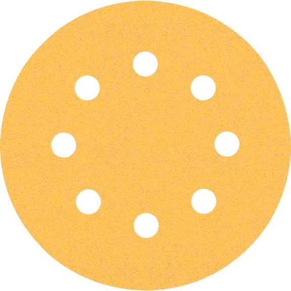 BOSCH C470 Set 115 mm 8 holes K 60/120/240 6-piece 2608900802 - Abrasive tool made of abrasive on backing