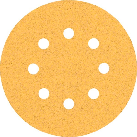 BOSCH EXPERT C470 Sandpaper with 8 holes 125 mm K 100 5-piece 2608900806 - Abrasive tool made of abrasive on backing