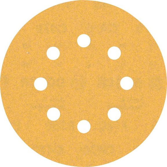 BOSCH EXPERT C470 Sandpaper with 8 holes 125 mm K 180 5-piece 2608900808 - Abrasive tool made of abrasive on backing