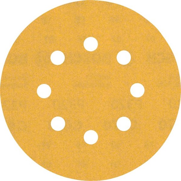 BOSCH EXPERT C470 Schleifpapier mit 8&nbsp;Löchern 125&nbsp;mm K 320 5-teilig 2608900810 - Schleifwerkzeug aus Schleifmittel auf Unterlage