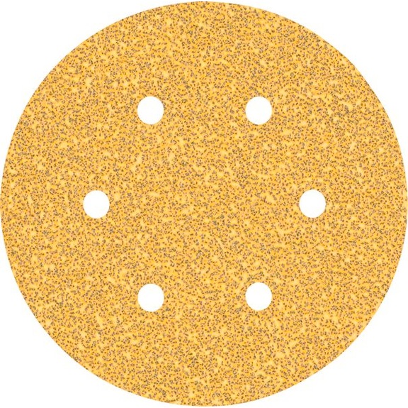 BOSCH EXPERT C470 Sandpaper with 6 holes 150 mm K 40 5-piece 2608900813 - Abrasive tool made of abrasive on backing
