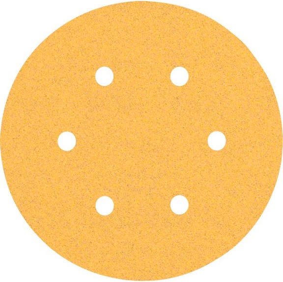 BOSCH EXPERT C470 Sandpaper with 6 holes 150 mm K 100 5-piece 2608900816 - Abrasive tool made of abrasive on backing