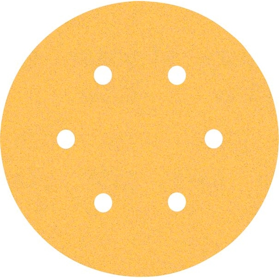 BOSCH EXPERT C470 Schleifpapier mit 6&nbsp;Löchern 150&nbsp;mm K 120 5-teilig 2608900817 - Schleifwerkzeug aus Schleifmittel auf Unterlage