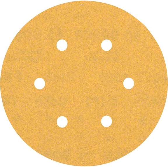 BOSCH EXPERT C470 Sandpaper with 6 holes 150 mm K 180 5-piece 2608900818 - Abrasive tool made of abrasive on backing
