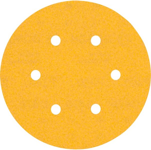 BOSCH EXPERT C470 Sandpaper with 6 holes 150 mm K 240 5-piece 2608900819 - Abrasive tool made of abrasive on backing