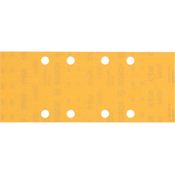 BOSCH C470 Sandpaper 8 holes 93x230 mm K 400 10 pcs. 2608900839 - Abrasive tool made of abrasive on backing