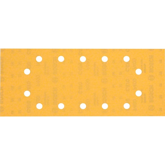 BOSCH C470 Schleifpapier 14 Löcher 115x280&nbsp;mm K 400 10er-Pack 2608900852 - Schleifwerkzeug aus Schleifmittel auf Unterlage