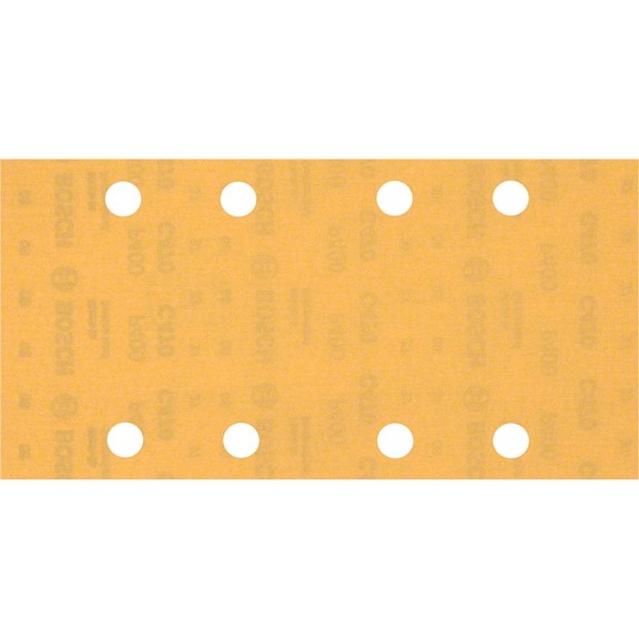 BOSCH C470 Sandpaper 8 holes 93x186 mm K 400 10 pcs. 2608900859 - Abrasive tool made of abrasive on backing