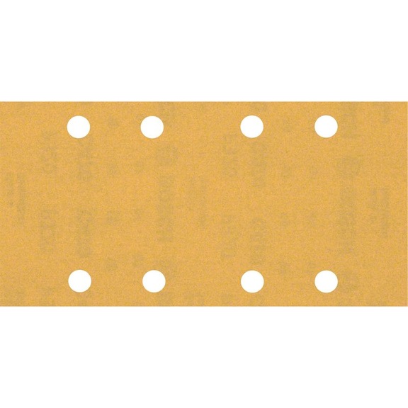BOSCH C470 Sandpaper 8 holes 93x186 mm K 320 10 pcs. 2608900870 - Abrasive tool made of abrasive on backing