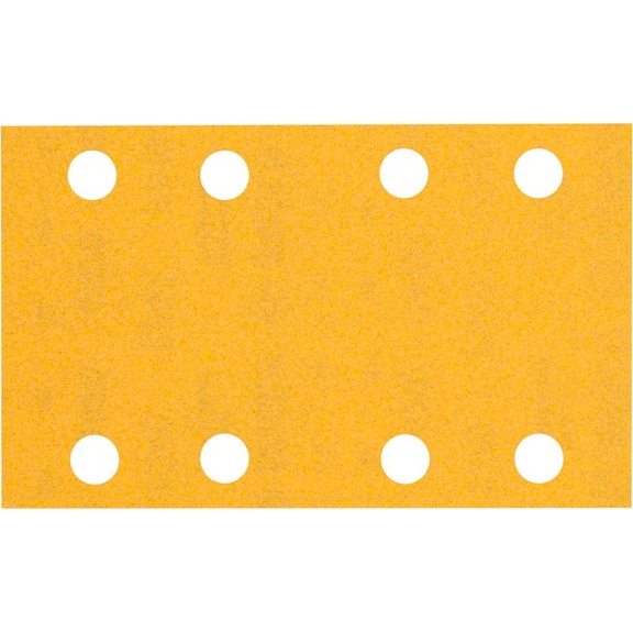 BOSCH Sandpaper C470 8 holes 80x133 mm K 240 10-pack 2608900883 - Abrasive tool made of abrasive on backing