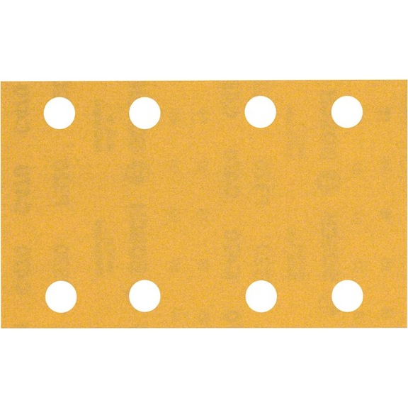 BOSCH Schleifpapier C470 8 Löcher 80x133&nbsp;mm K 320 10er-Pack 2608900884 - Schleifwerkzeug aus Schleifmittel auf Unterlage