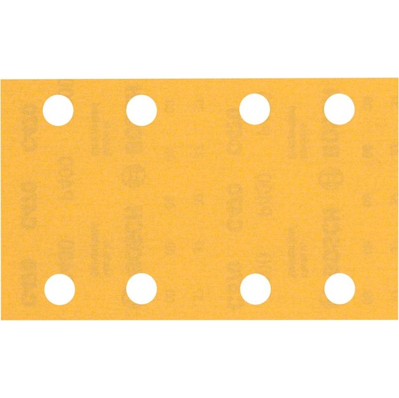 BOSCH Schleifpapier C470 8 Löcher 80x133&nbsp;mm K 400 10 Stk. 2608900885 - Schleifwerkzeug aus Schleifmittel auf Unterlage