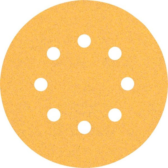 BOSCH C470 Sandpaper with 8 holes 125 mm K 100 50-piece 2608900911 - Abrasive tool made of abrasive on backing